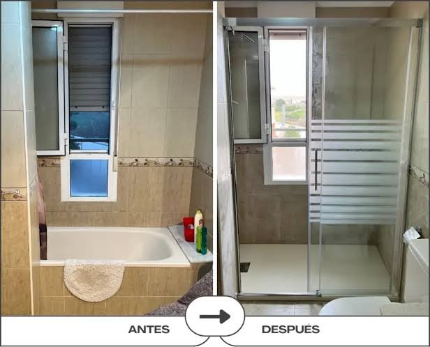 Cambio de bañera por ducha en Chamartín, Madrid, después