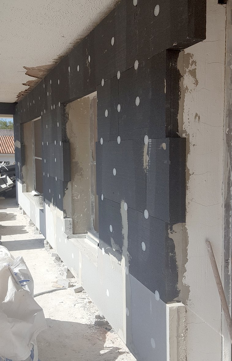 Aislamiento Sate de fachadas en Chamartín