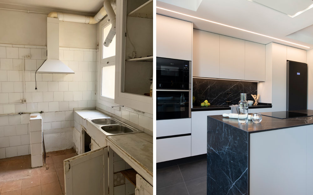 reformas antes y despues madrid