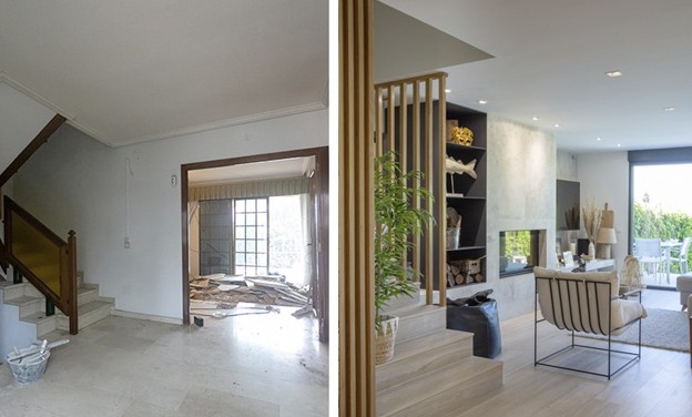 reformas de casas antes y después