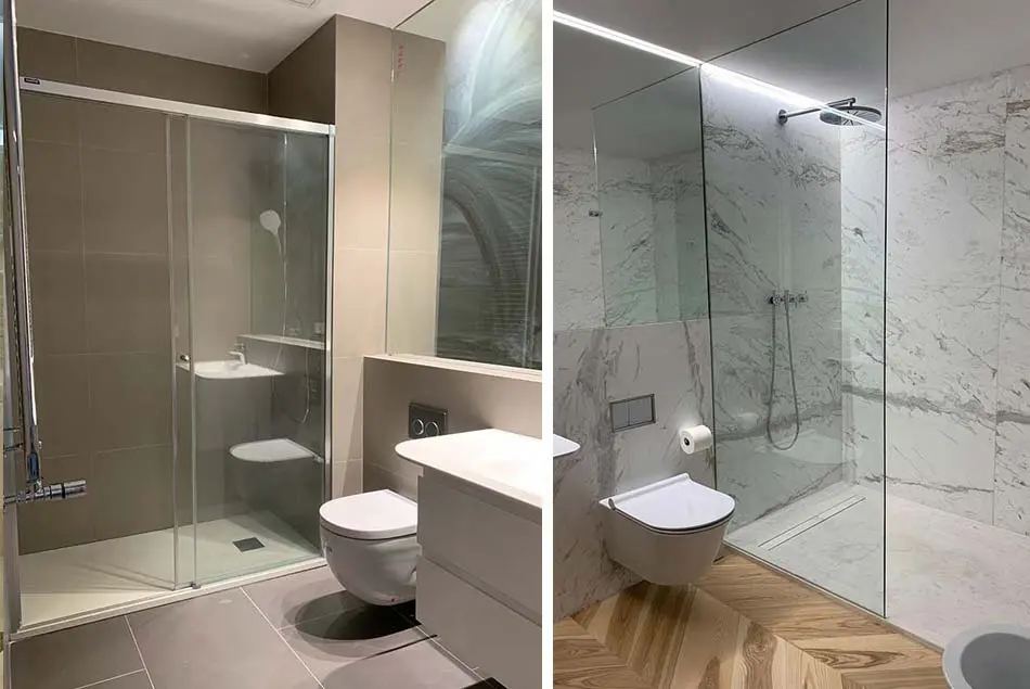 presupuesto para cambio de bañera por plato de ducha en hortaleza